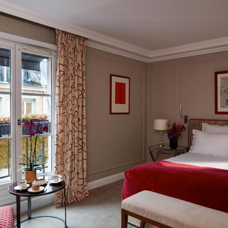 Le Burgundy Paris - Chambre Double Deluxe avec Balcon - 4