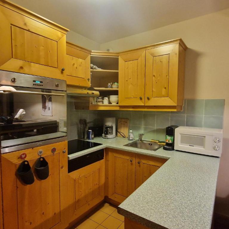 Arc 1950 - Appartement 2 chambres - 6 personnes - 53m2-ski aux pieds - Les Sources de Marie - Apartment mit 2 Schlafzimmern und Aussicht - 7