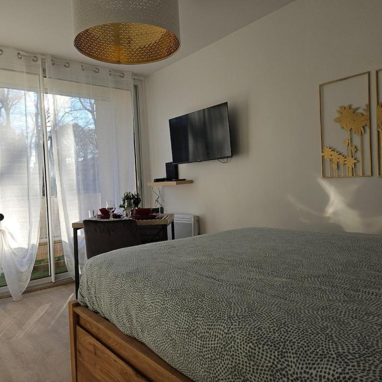 Studio moderne, calme, climatisé - Apartment mit 1 Schlafzimmer - 5