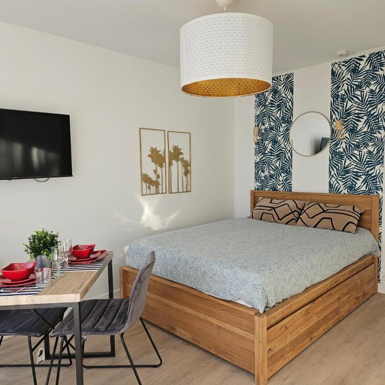 Studio moderne, calme, climatisé - Apartment mit 1 Schlafzimmer - 1