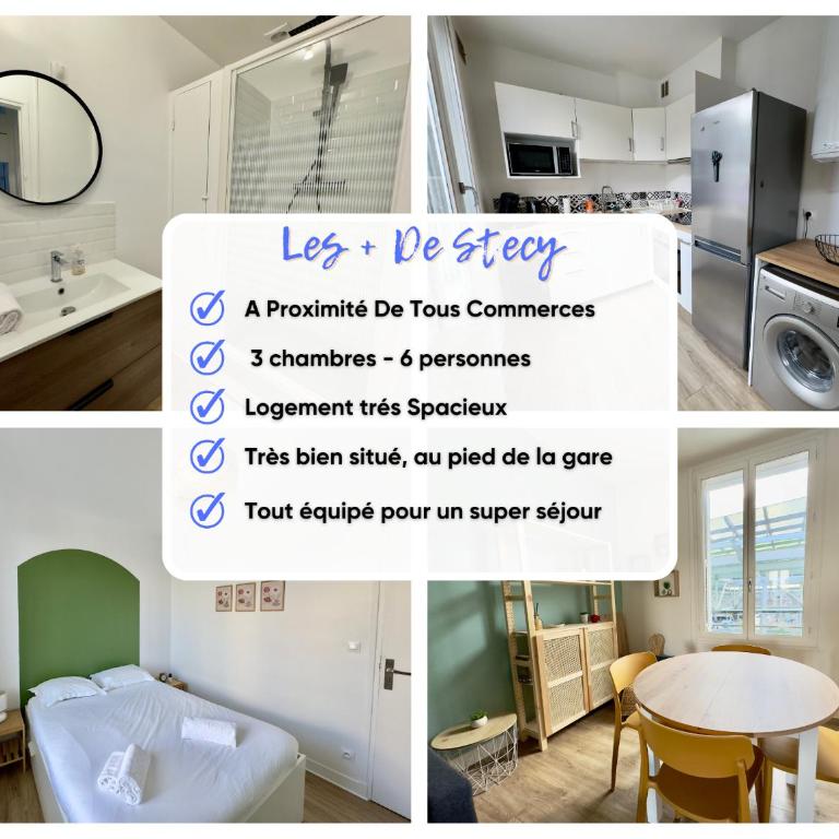 Spacieux Appartement 3 chambres Au Pied De La Gare - Apartamento de 3 dormitorios - 2