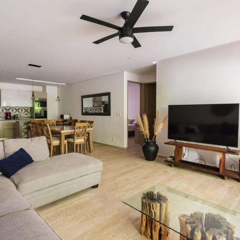 Spacious Tulum Condo for 10 Great Amenities - Apartamento de 3 dormitorios - 12