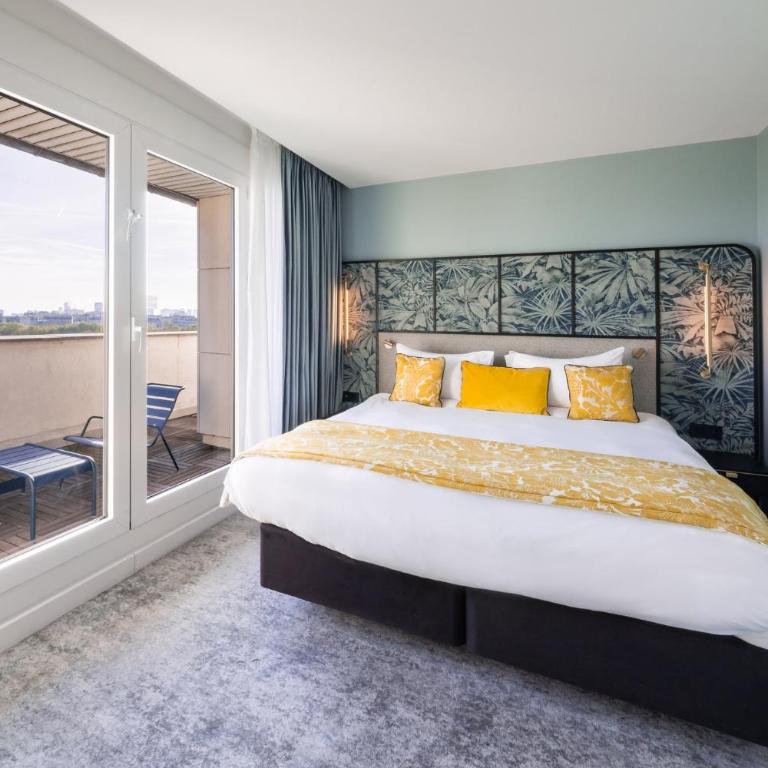 voco Paris Montparnasse by IHG - Chambre Lit King-Size Cosy avec Terrasse - Vue sur Ville - 5