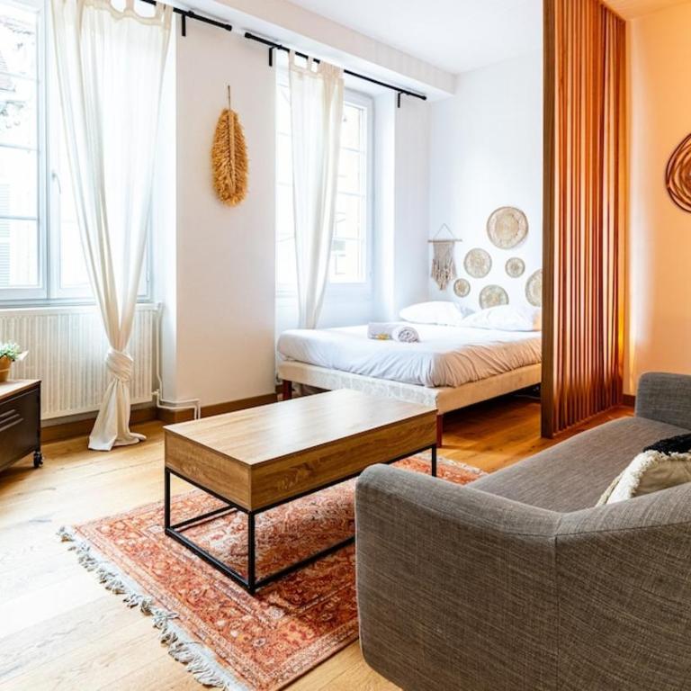Le nid - Hypercentre Dijon - One-Bedroom Apartment - 15
