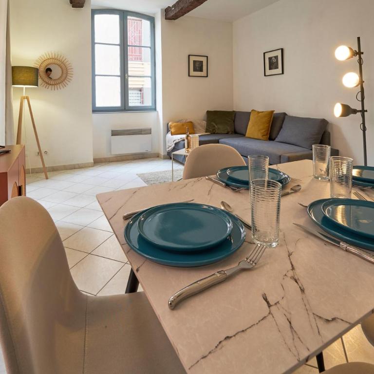 Cœur de ville - Séjour cosy à Toulon - Two-Bedroom Apartment - 7
