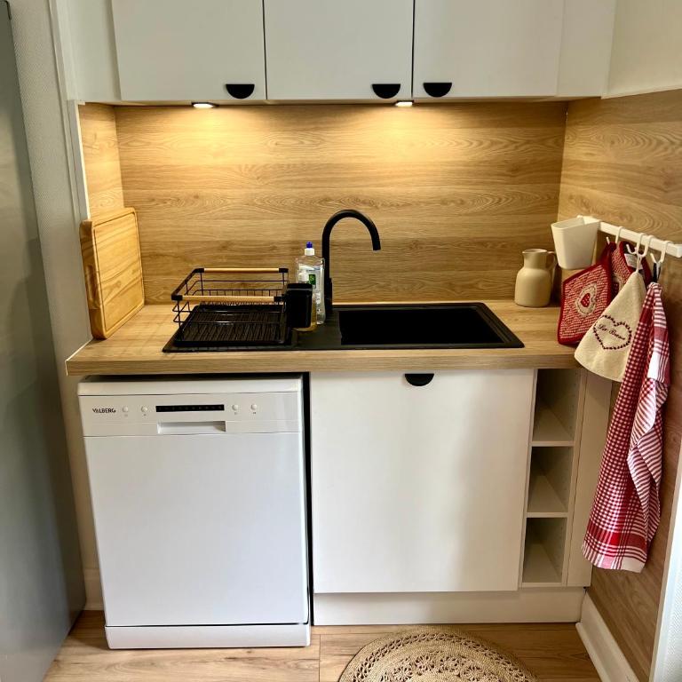 Gîte 2 à 8 personnes style chalet avec garage privé et jardin - Two-Bedroom Apartment - 18