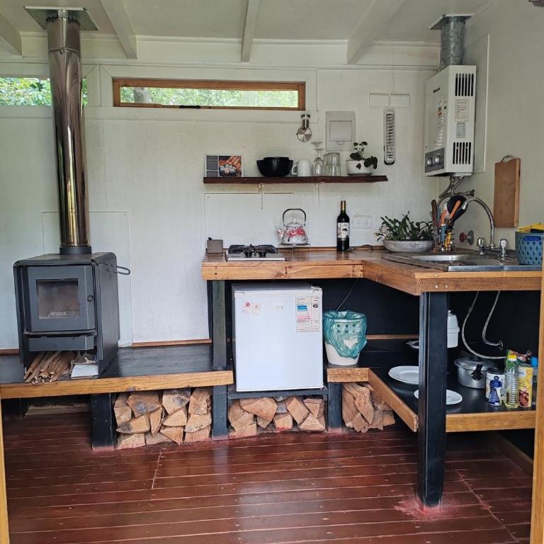 Cabaña TinyHouse 2 personas con Tinaja Curacautin - Casa con 1 dormitorio - 8