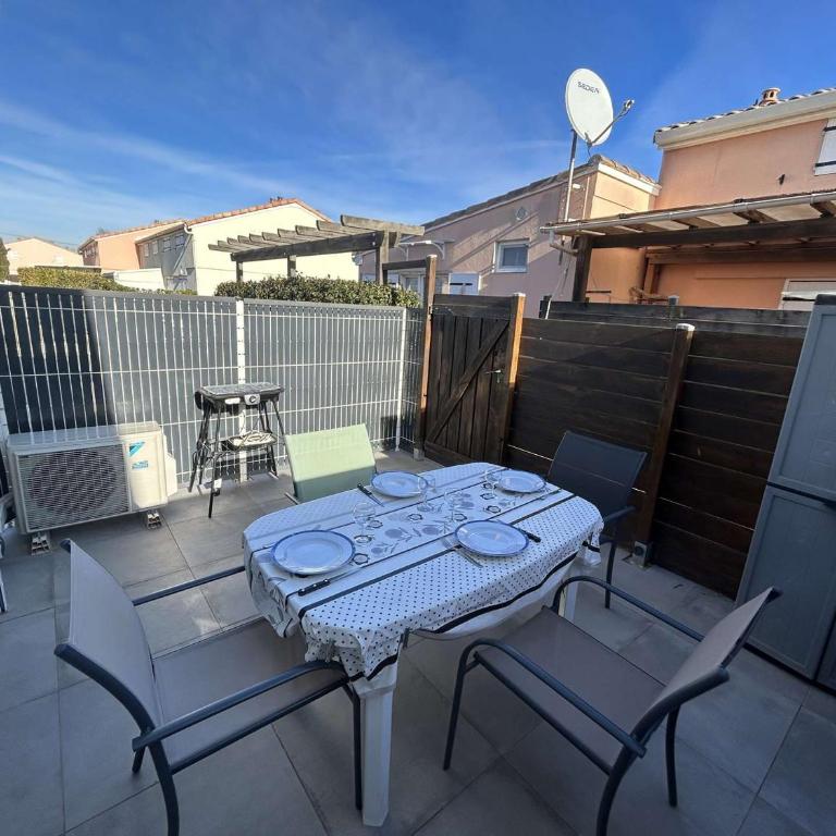 Maison rénovée avec piscine, parking privé et proche plage à Marseillan - FR-1-387-185 - Appartamento - 4