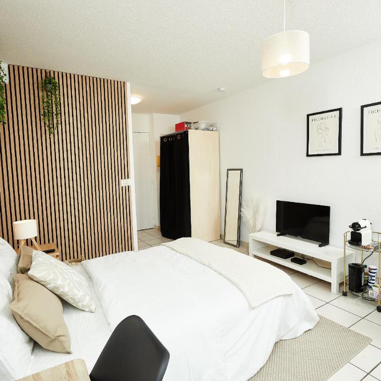Le Chic Urbain - Hôpitaux Facultés - Chateau d'Ô - Free Parking - Apartment mit 1 Schlafzimmer - 3