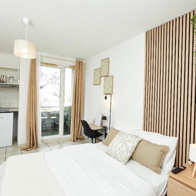 Le Chic Urbain - Hôpitaux Facultés - Chateau d'Ô - Free Parking - Apartment mit 1 Schlafzimmer - 4
