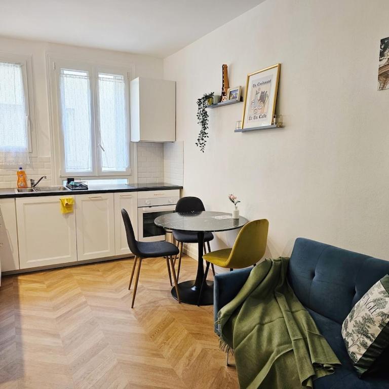 Charme apt a Paris ideal for 3p - Appartamento con 1 Camera da Letto - 23