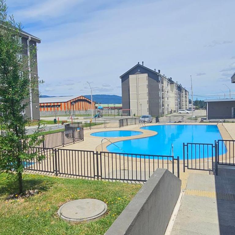 Oceana Suites Volcán Villarrica - Two-Bedroom Apartment with Pool View - 4
