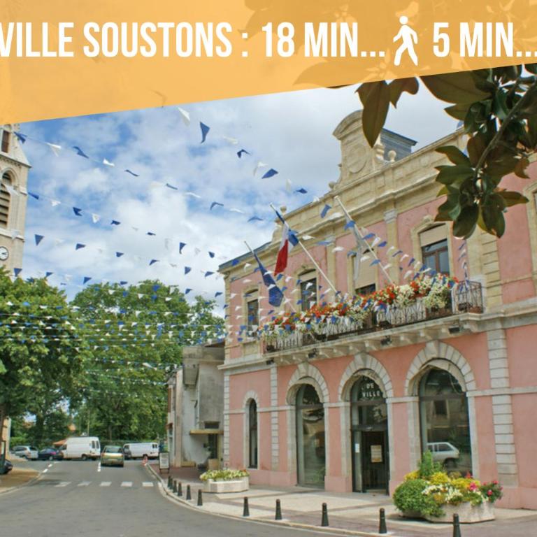 Soustons - Piscine - Famille - Centre Ville - Appartement 2 Chambres - 9