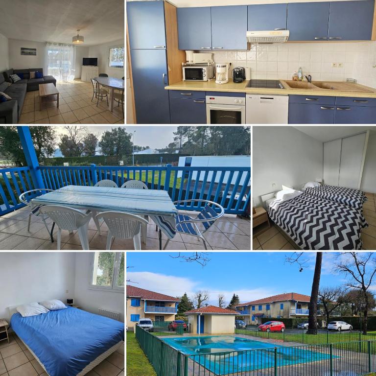 Soustons - Piscine - Famille - Centre Ville - Appartement 2 Chambres - 3
