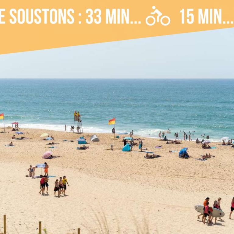 Soustons - Piscine - Famille - Centre Ville - Appartement 2 Chambres - 12
