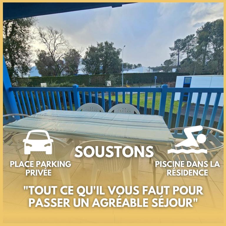 Soustons - Piscine - Famille - Centre Ville - Appartement 2 Chambres - 2