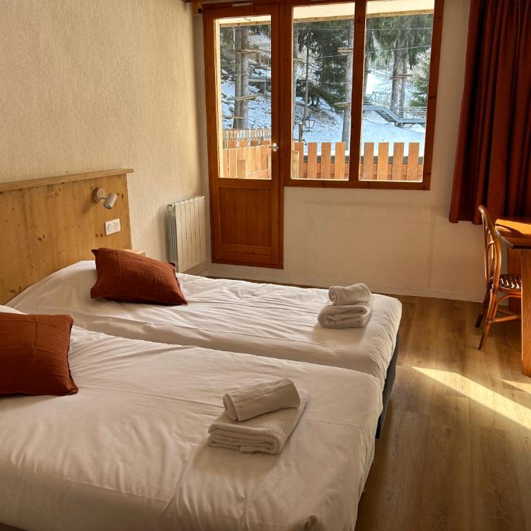 Hôtel Valfréjus Vacances - Chambre Lits Jumeaux - 9