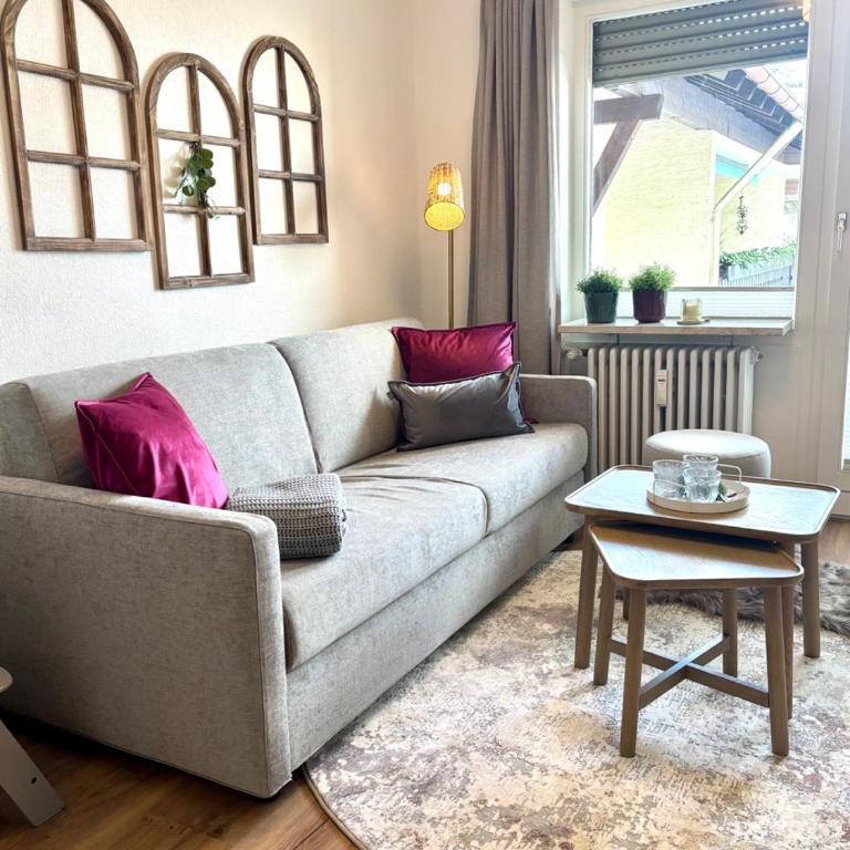 Balkon und Ruhe - Wohlfühloase in Sonthofen OD2 - Apartment mit 1 Schlafzimmer - 1