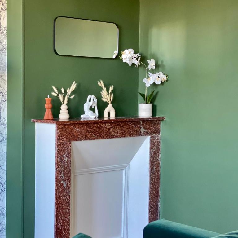 L'écrin vert - Wifi - Netflix - Climatisation - Parking Gratuit - Apartamento de 1 dormitorio - 13