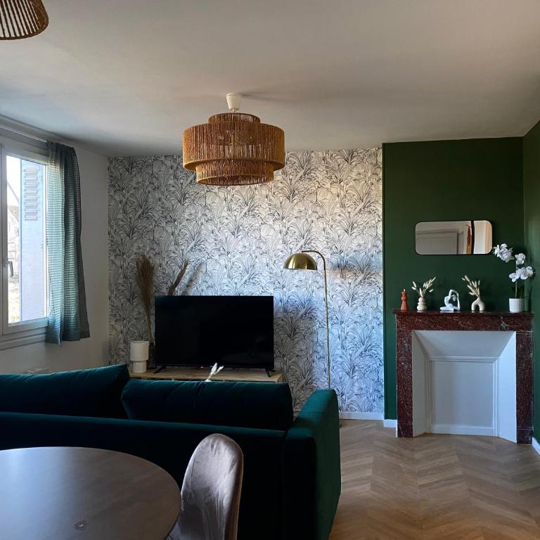 L'écrin vert - Wifi - Netflix - Climatisation - Parking Gratuit - Apartamento de 1 dormitorio - 16
