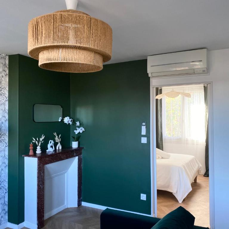 L'écrin vert - Wifi - Netflix - Climatisation - Parking Gratuit - Apartamento de 1 dormitorio - 20