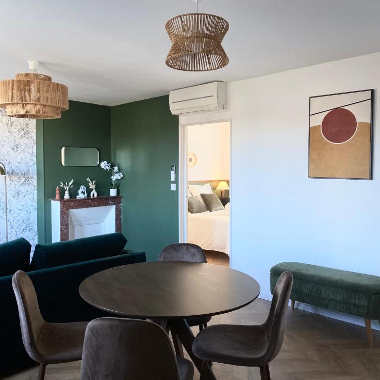 L'écrin vert - Wifi - Netflix - Climatisation - Parking Gratuit - Apartamento de 1 dormitorio - 21