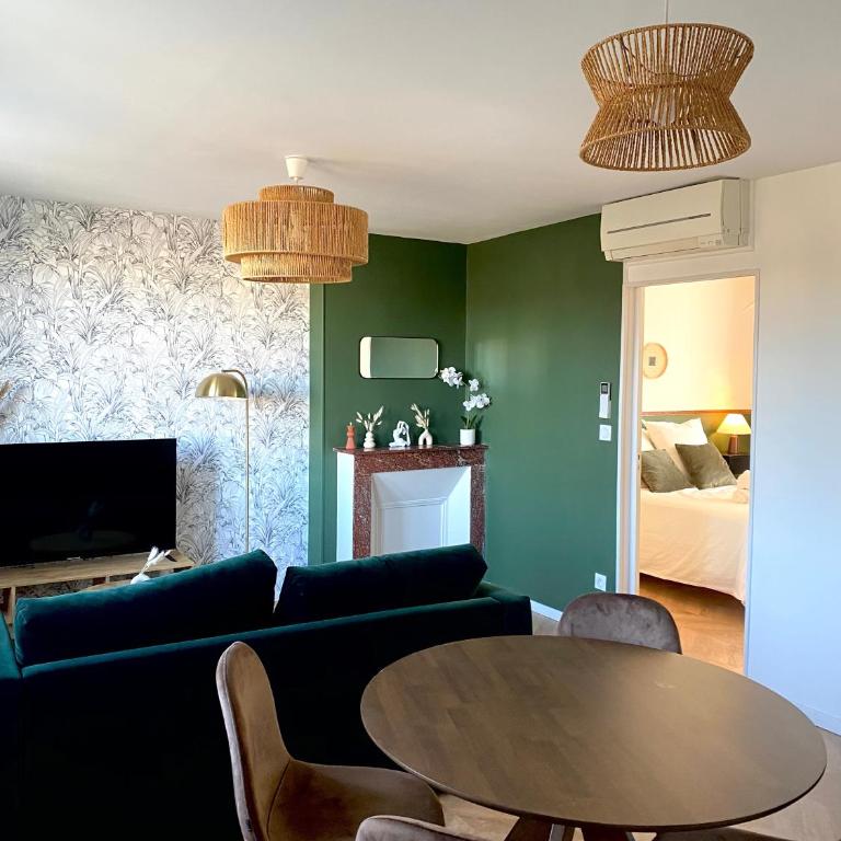 L'écrin vert - Wifi - Netflix - Climatisation - Parking Gratuit - Apartamento de 1 dormitorio - 1