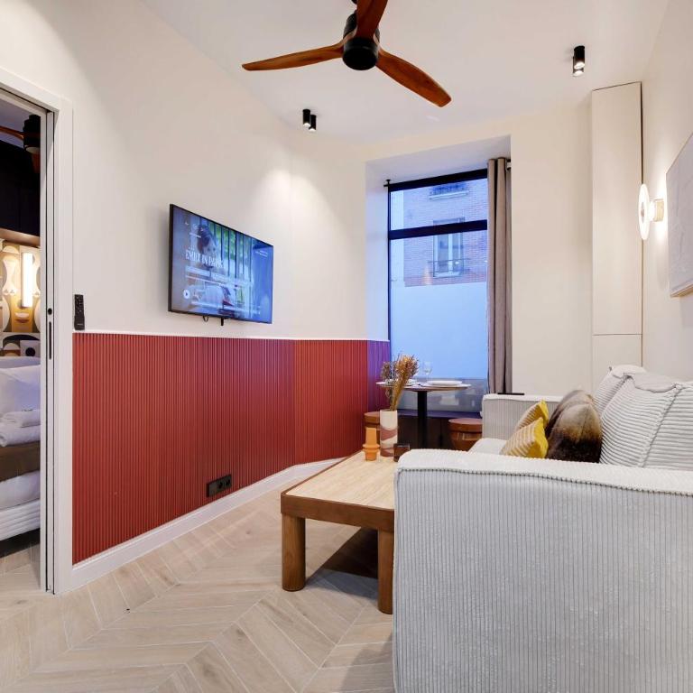 Superb apartment -1BR-4P- Montmartre - Appartement 1 Chambre - 2