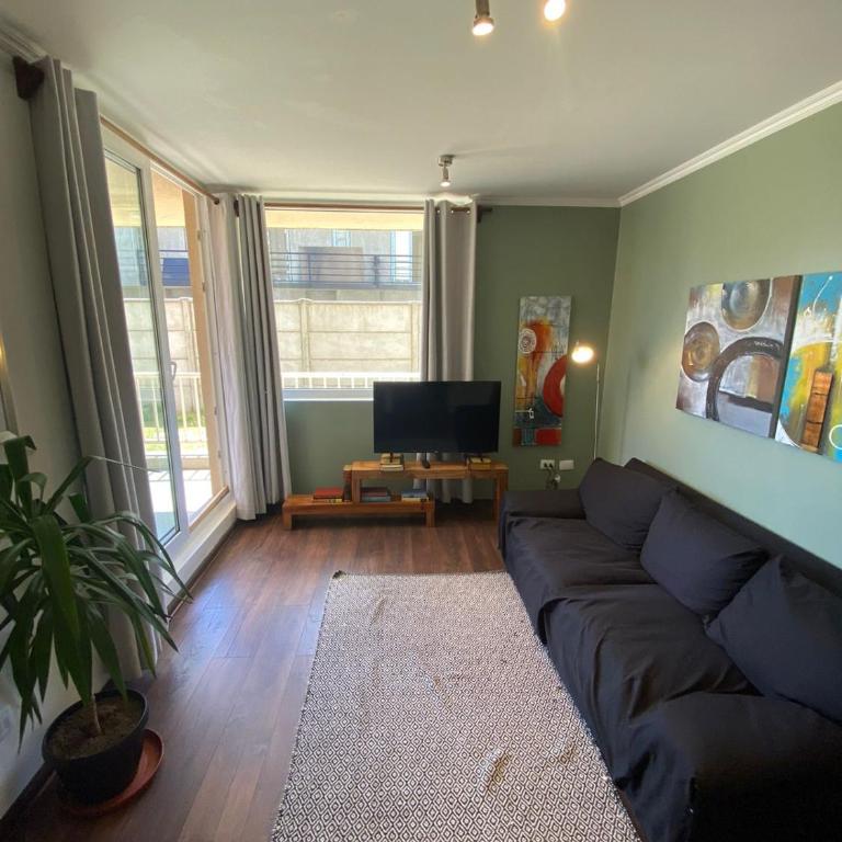 Departamento equipado en sector residencial - Apartamento de 2 dormitorios con terraza - 12