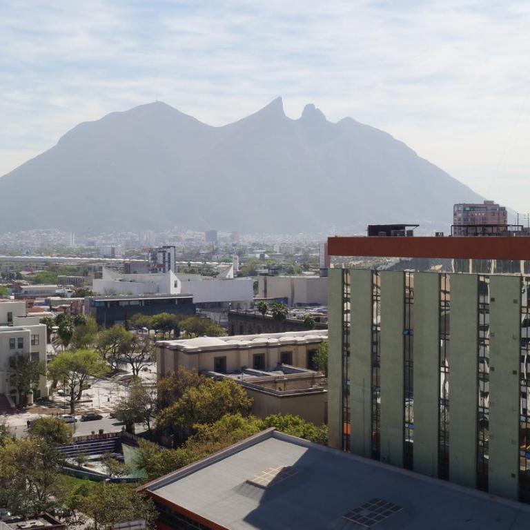 Lux 2 BR apartment, swimming pool, gym and free parking spot in downtown Monterrey - Three-Bedroom Apartment - 10