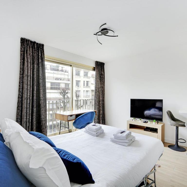 Nice Studio Boulevard Flandrin Rue de la pompe- BAIL MOBILITY - Appartement - 6