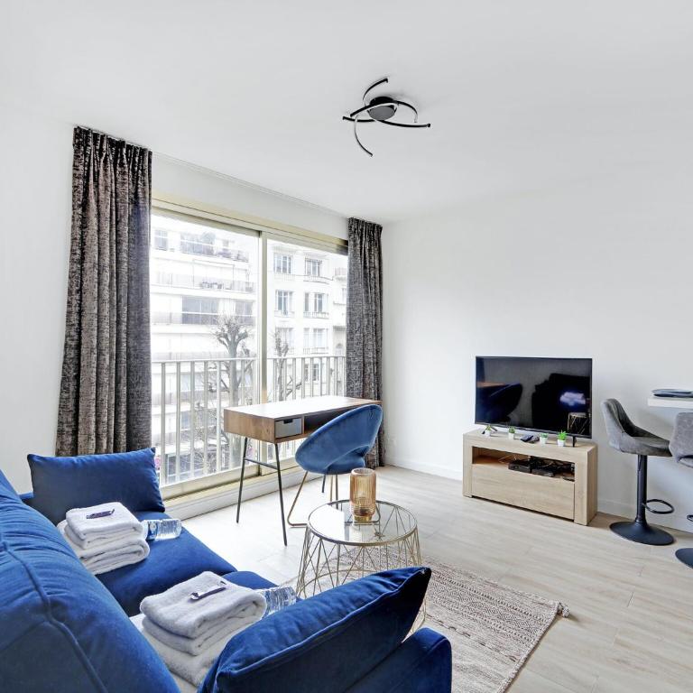 Nice Studio Boulevard Flandrin Rue de la pompe- BAIL MOBILITY - Appartement - 12