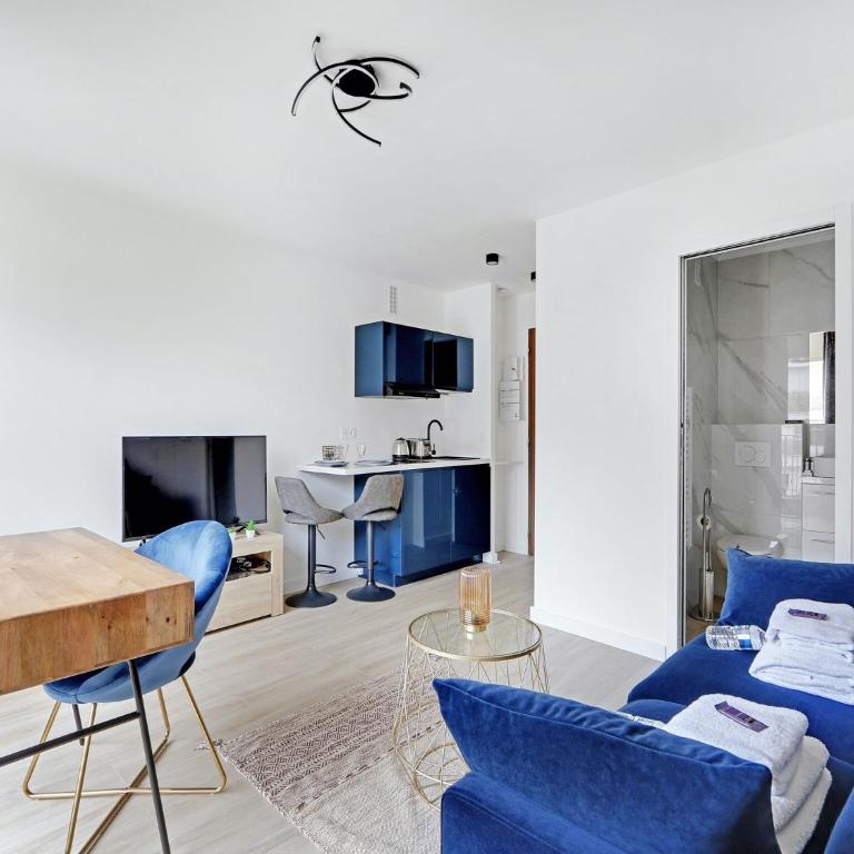 Nice Studio Boulevard Flandrin Rue de la pompe- BAIL MOBILITY - Appartement - 11