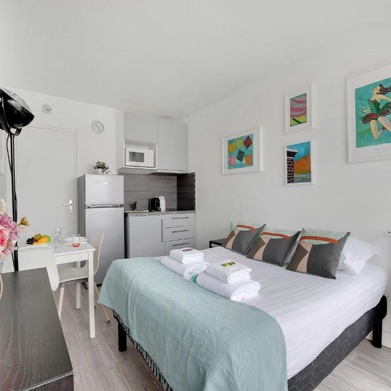 Bright studio with balcony - 2P- Eiffel Tower view - Appartement - 5