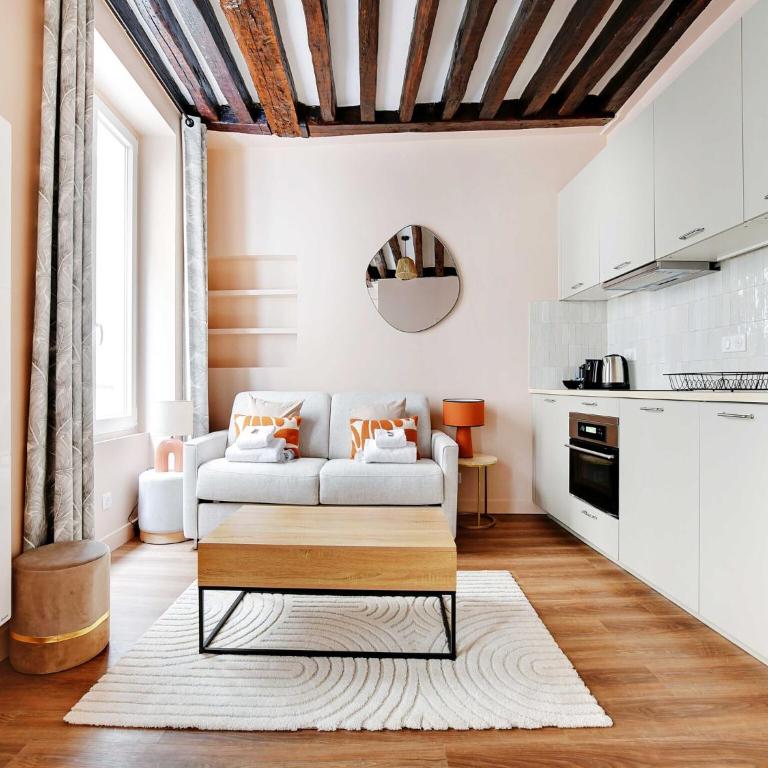 Charming studio- 2P- Le Marais - Maison de Vacances - 9