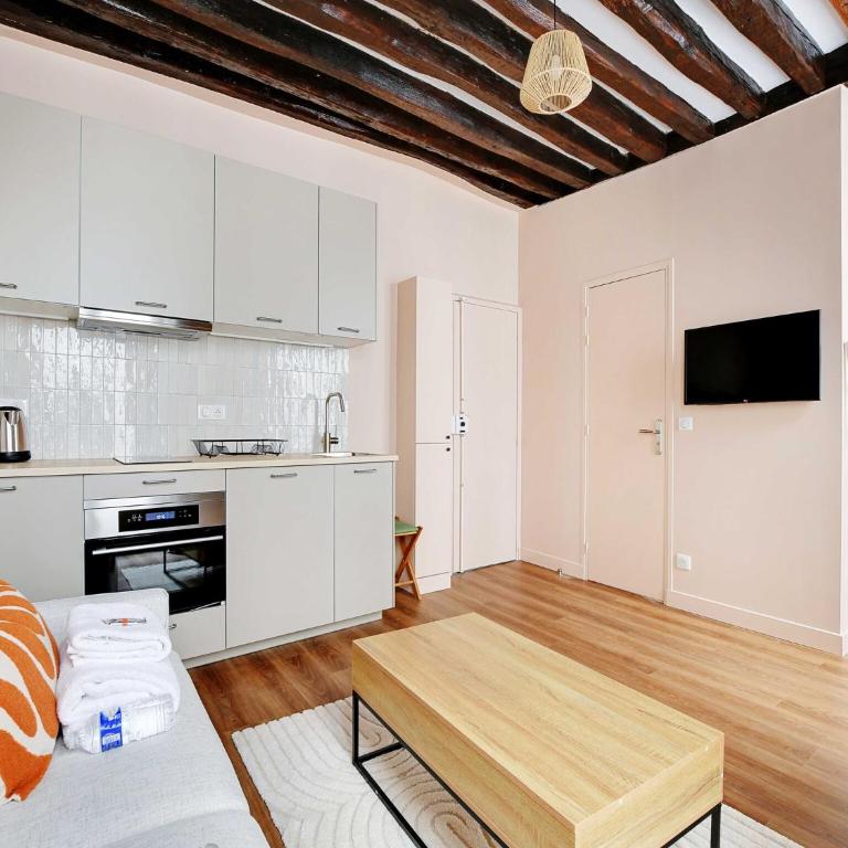 Charming studio- 2P- Le Marais - Maison de Vacances - 10