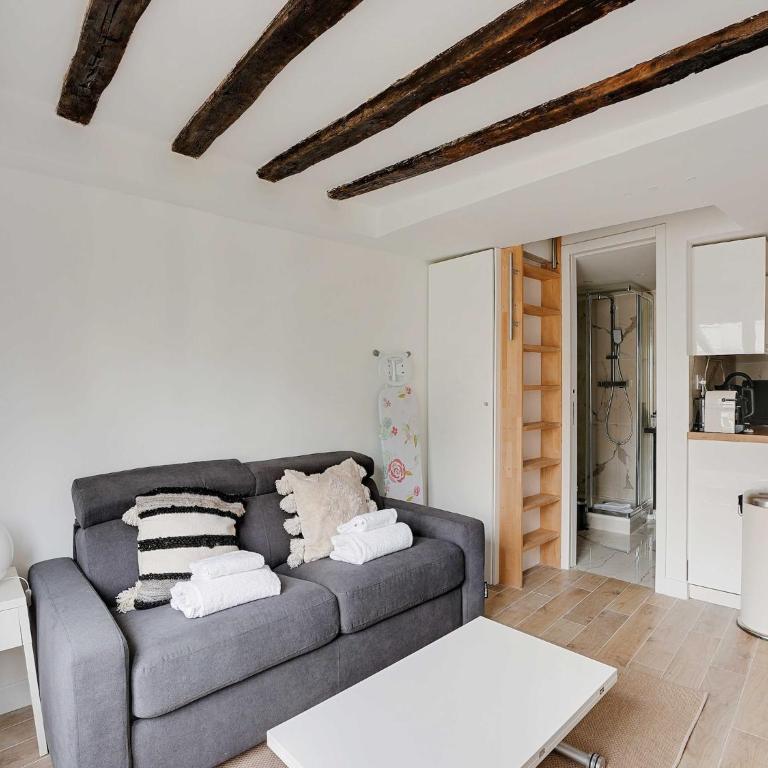 Charming studio near les Halles - Mobility lease - Maison de Vacances - 1