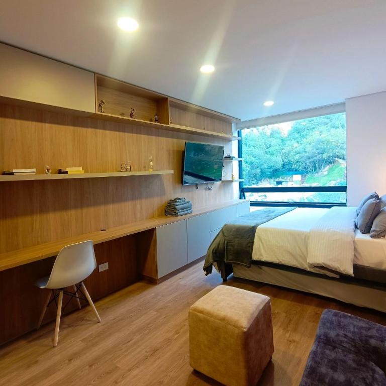 Loft con vista a la Montaña, Usaquen Bogotá - Apartamento con vistas a las montañas - 5