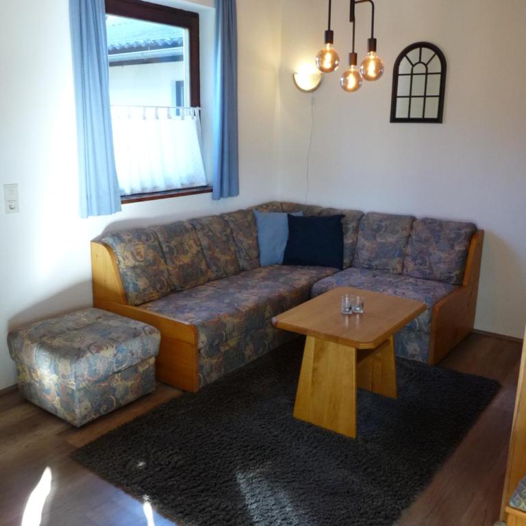 Ferienhaus Schäfer - Apartments - Wintersports - Family holiday - Holiday with your dog - Rural & Scenic - Apartment mit 1 Schlafzimmer, Balkon und Bergblick - 12