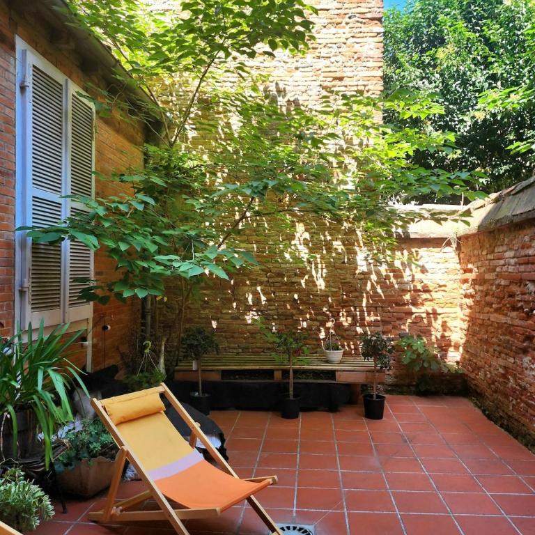 Zen rustic home & private backyard Toulouse center - Appartement 2 Chambres - 1