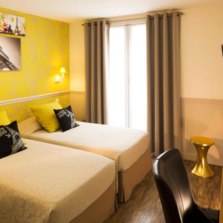 Hotel De La Cite Rougemont - Chambre Lits Jumeaux - 1