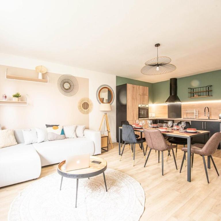 Le Schuman Logement Centre Mulhouse Parking - Apartamento de 2 dormitorios - 12