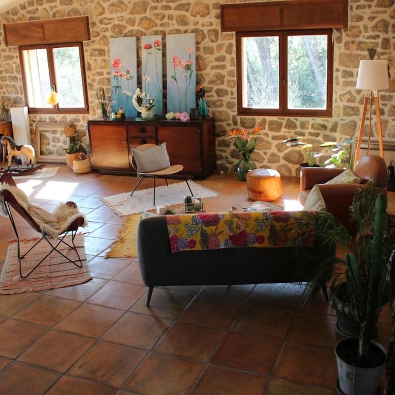 Spacious villa pool sea view 7 people 4 bedrooms - Villa - 8