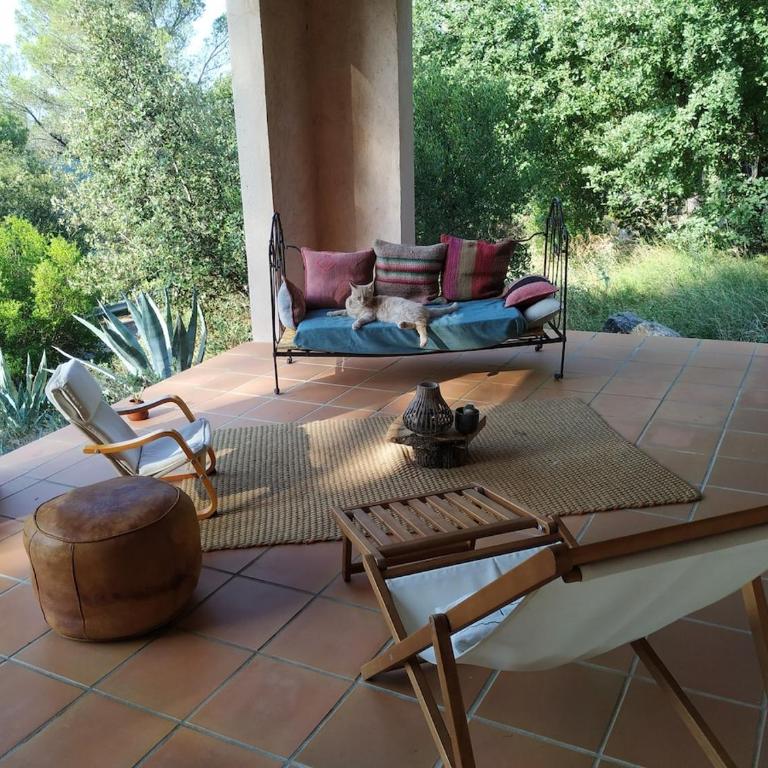Spacious villa pool sea view 7 people 4 bedrooms - Villa - 11