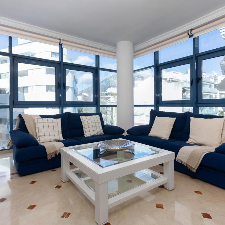 4A MTR - Marbella Temporary Rent Moderno Apartamento 2 dormitorios Av del Mar - Two-Bedroom Apartment with Balcony and Terrace - 1