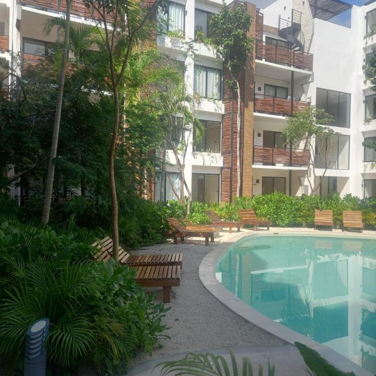 New 2 bedroom apartment with jacuzzi in Tulum - Apartamento de 2 dormitorios - 4