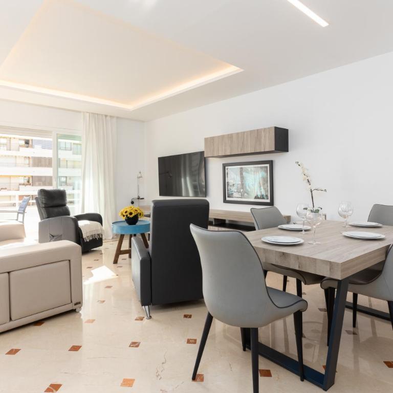 5A MTR - Marbella Temporary Rent Luminoso Apartamento Vista Mar Av del Mar - Three-Bedroom Apartment - 1