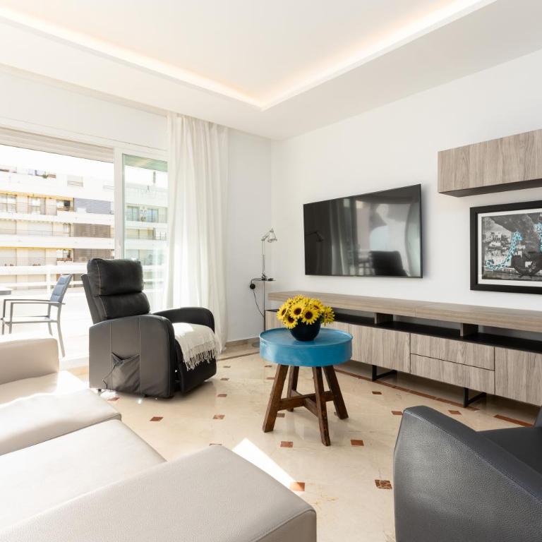 5A MTR - Marbella Temporary Rent Luminoso Apartamento Vista Mar Av del Mar - Three-Bedroom Apartment - 5