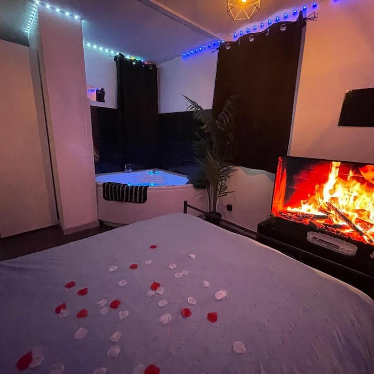 Love room Buenas noches SPA et bord de mer - Apartment mit 1 Schlafzimmer - 17