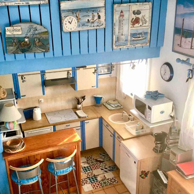 Petite maison bleue Dune du Pyla 4 personnes 2 vélos - Casa con 1 Camera da Letto - 2